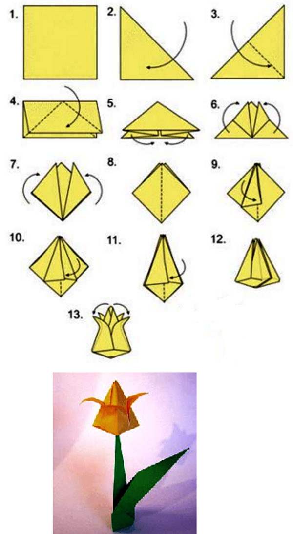 Орігамі для дітей 6-7 років схеми - 4